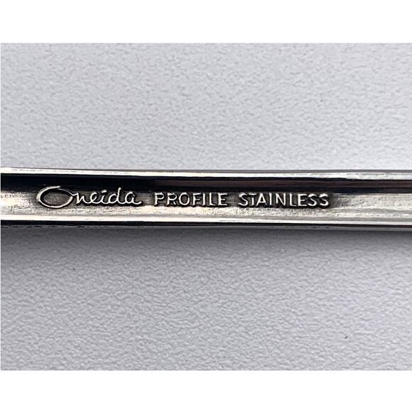 Lot of 8 Oneida Profile Stainless Steel Cocktail Seafood Forks - Picture 7 of 9